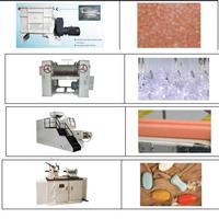 Neat Soap Mixing Agitator, roller mill,  vacuum plodder,  stamping machine