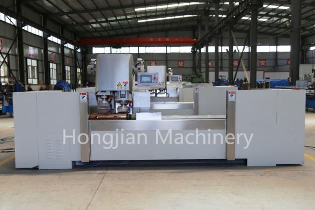 Double -head copper grinding machine for the rotogravure cylinder