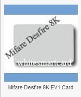 Mifare Desfire 8K EV1 Card