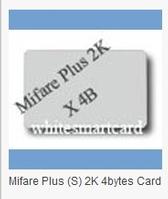 Mifare Plus (S) 2K 4bytes Card
