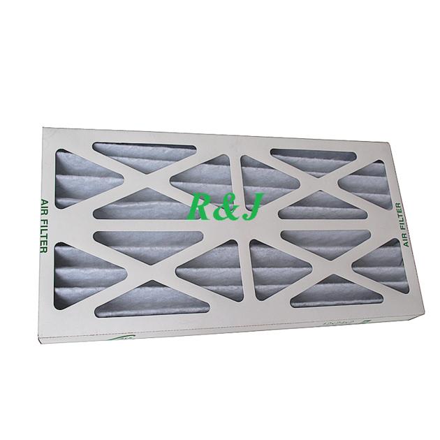 Merv8 Merv11 Cardboard Frame Furnace Air