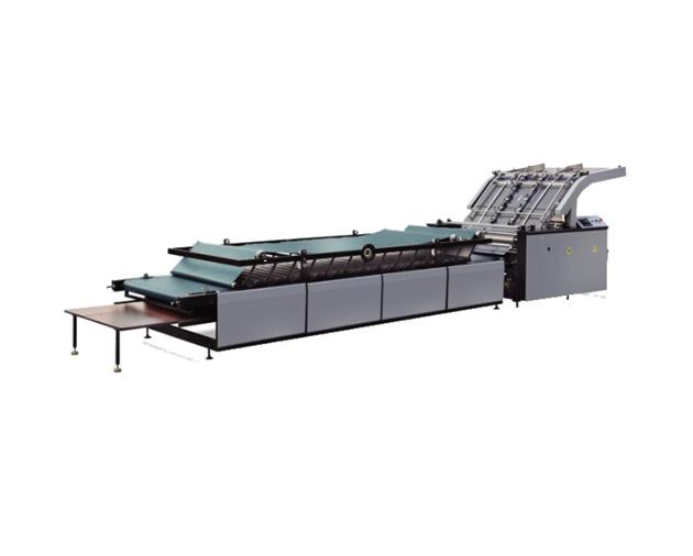 Semi-automatic flute laminating machine