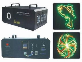 1W,1.3w, 1.8w, 1.6w,2W, 3w,4W RGY cartoon laser Stage Lighting (BS2-RGY)
