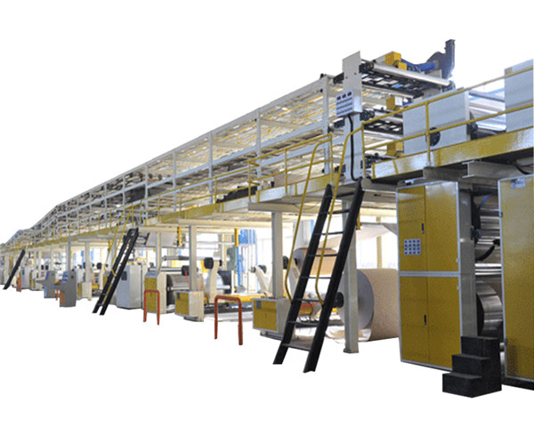 3/5/7 ply corrugated paperboard production line