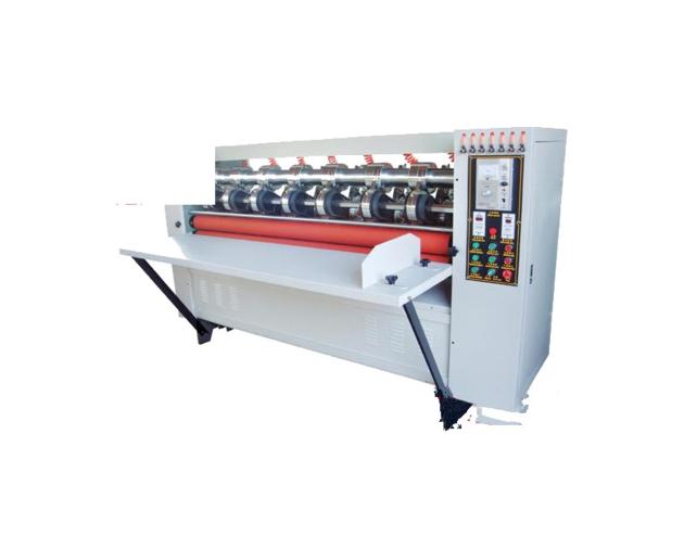 Thin knife slitting creasing carton machine