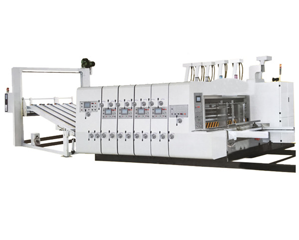 Lead edge feeding flexo printer with die-cutter Printing Machine