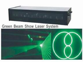 2w/3w/4w/5W/6w/8W Single Green Beam Show Laser Stage System (BS4-Green)