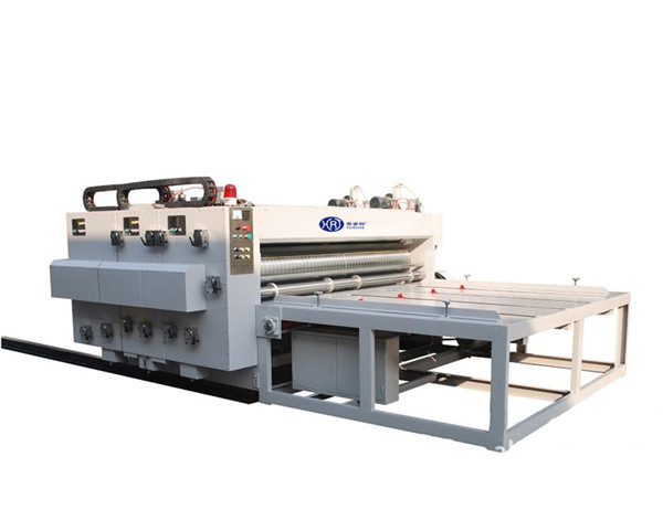 Automatic feeding flexo printer with slotter 