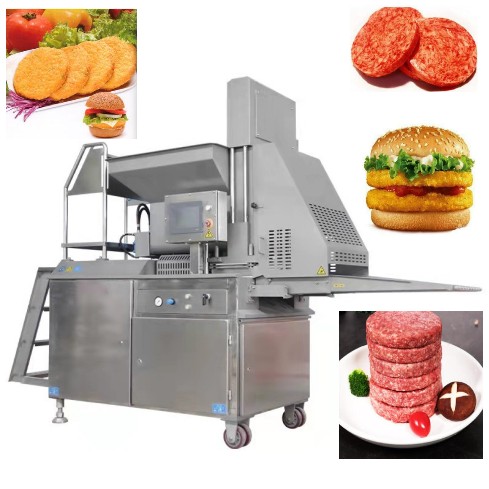 Automatic meat burger forming machine