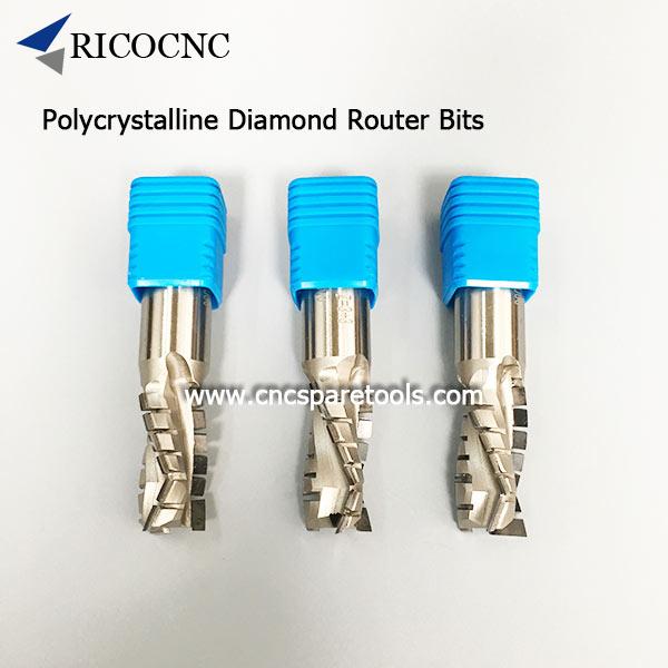 Polycrystalline Diamond Router Bits PCD Cutting
