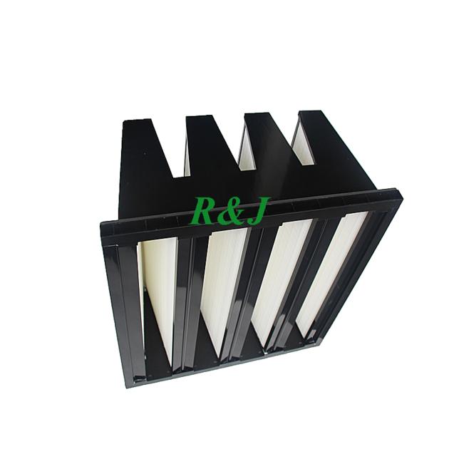 V Bank H13 HEPA mini pleated air filter