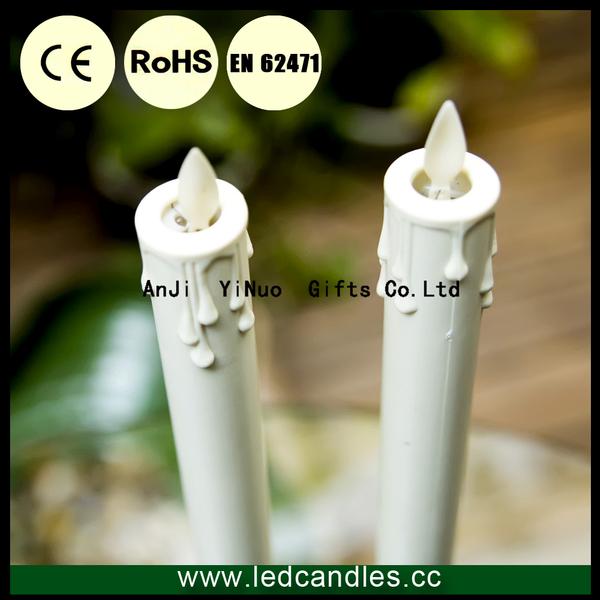 Set of 2 LED Moving Taper LED  Candle 