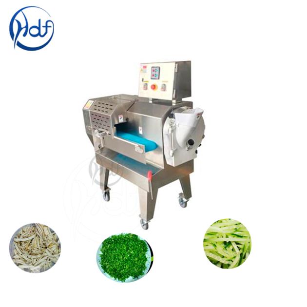 Automatic Fruit And Vegetable Processing Line 1.5KW Potato Chips Slicing Machine