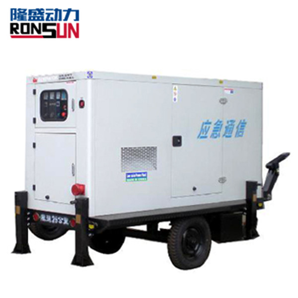 220v water-cooled portable gas electric power generator set for sale