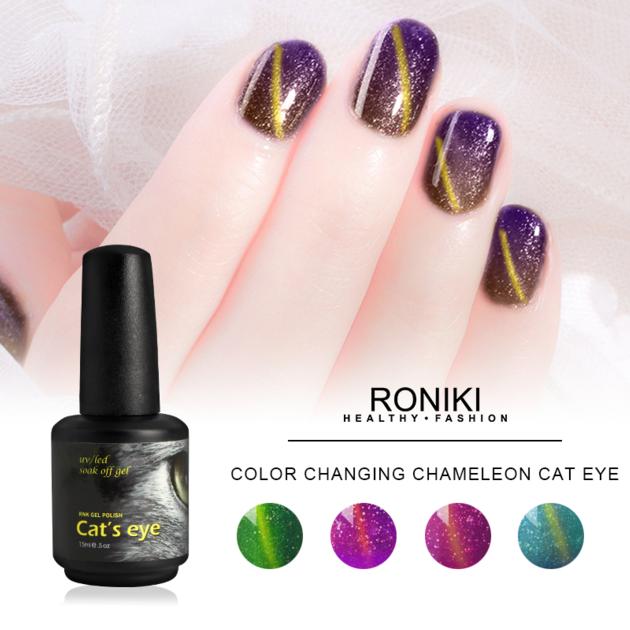 RONIKI Color Changing Chameleon Cat Eye Gel