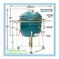 kamado ceramic bbq grills