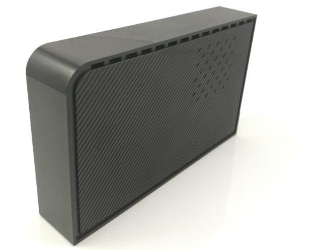 3.5 inch HDD enclsoure without screw USB3.0 tool free plastic case