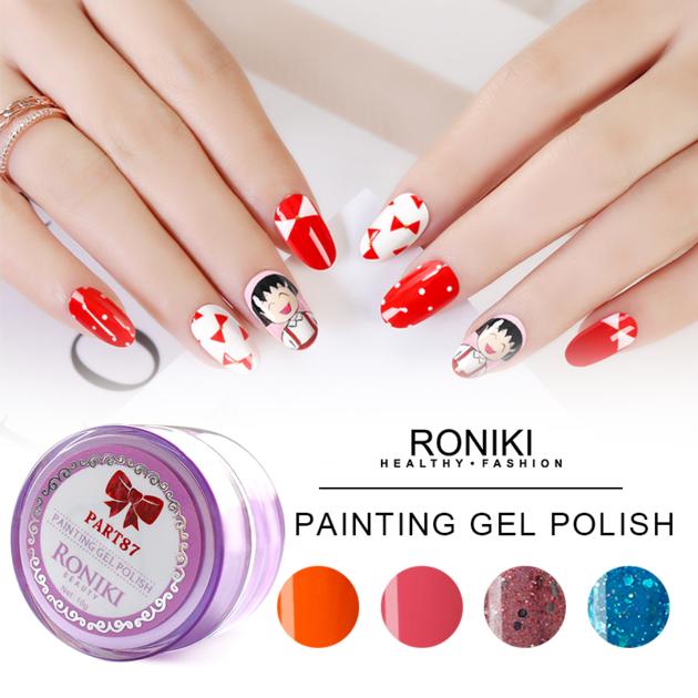Nail Painting Color Gel