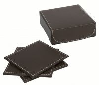 Faux Leather Coaster