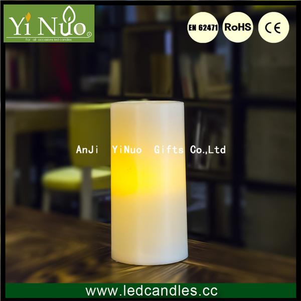 Rechargeable Batteries operated Flicker Flame Flameless LED Candles with remote control