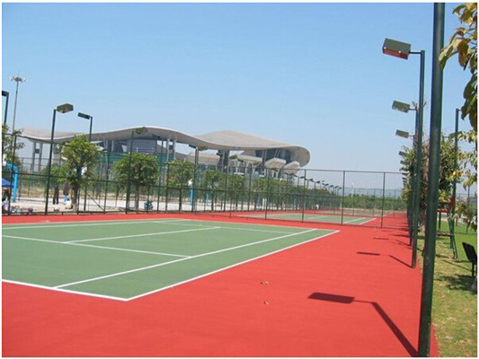 Acrylic Acid  Wear Resistant Basketball Sport Court Flooring