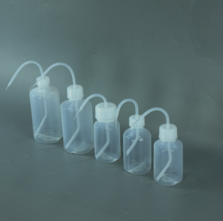 PFA wash bottle single tube screw top high purity for laboratory analysis