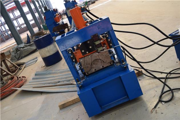 Steel Ridge Cap Roll Forming Machine