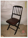 folding black chiavari chair