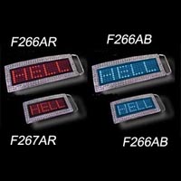 LED MESSAGE BUCKLE