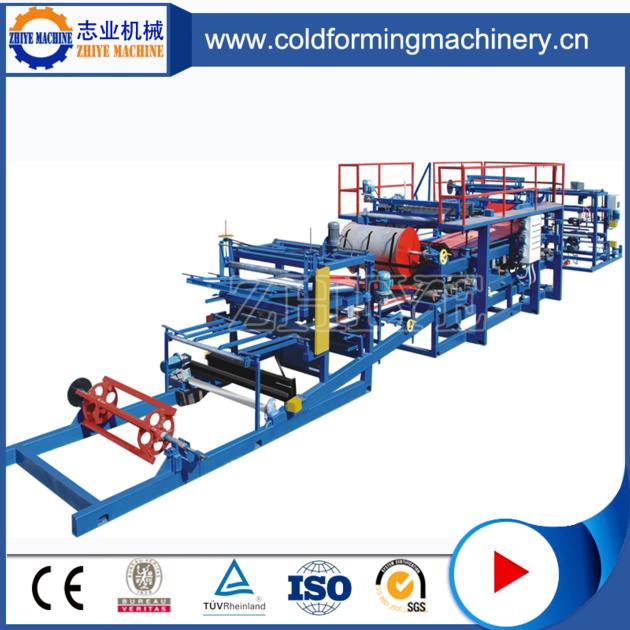 PLC Controlling EPS Sandwich Roof Roll