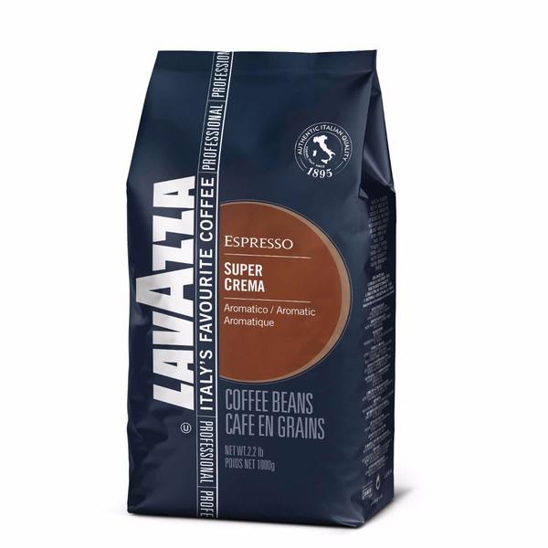 Lavazza Super Crema Whole Bean Espresso Coffee