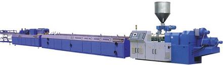 PVC,PP,PE pipe production line