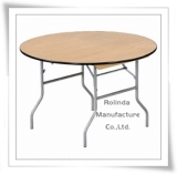 round folding table