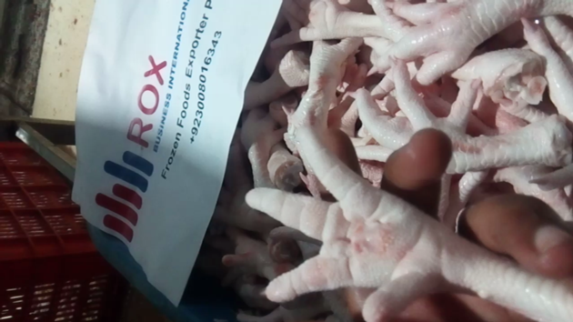 HALAL FROZEN Chicken Feet