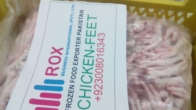 HALAL FROZEN chicken feet 