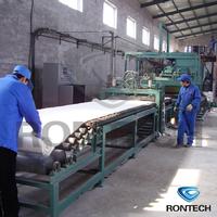 Ceramic fiber production line