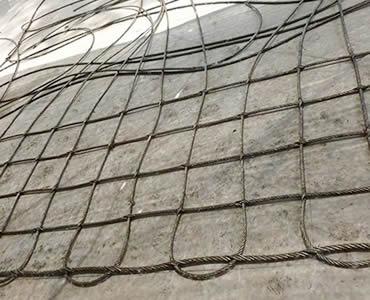Stainless Steel Square Rope Mesh