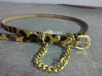 Leather Belts - Ladies Casuals - leopard