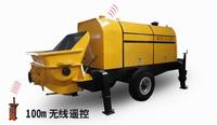 HBT Series Small Diesel Trailer Concrete Pump 
