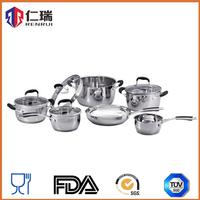 stainless steel cookware set