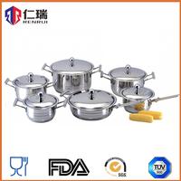 12pcs bakelite handle cookware sets