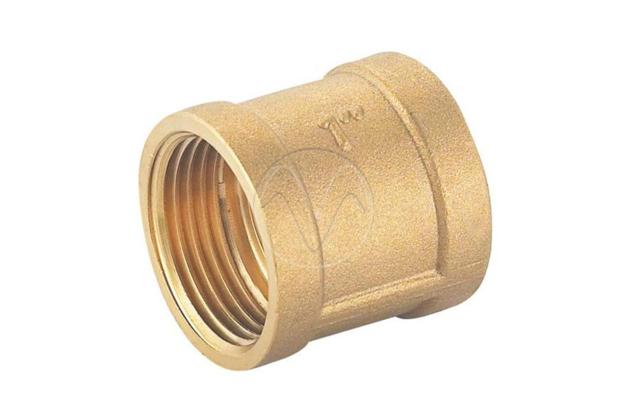 Brass and copper prototype with highly polished