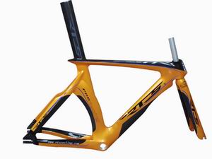 Carbon Bicycle Track Frame