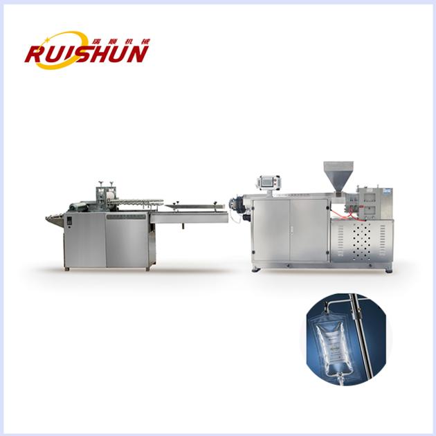 medical infusion bag film making machine