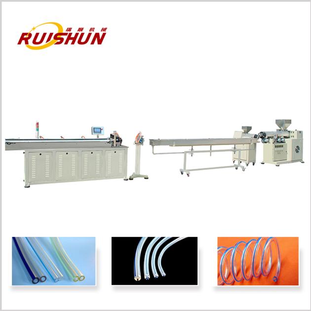 Trachea cannula extrusion line