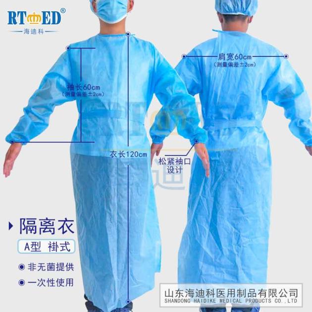 Isolation gown