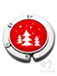 Round purse hangers for Christmas