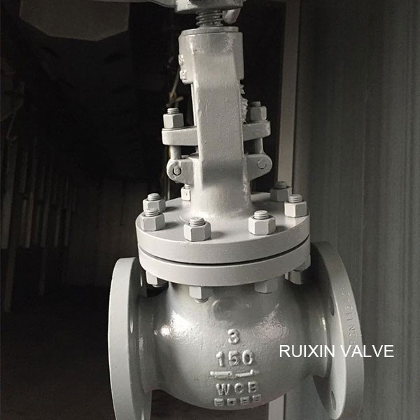 BS 1873 Cast Carbon Steel Globe Valve with Wheel Operation Bolted Bonnet 
