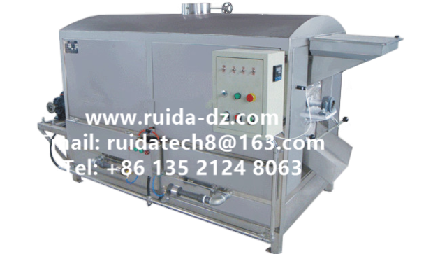 Peanut Brittle Making Machinery/ Automatic Peanut Roasting Machine/ Groundnuts Roaster