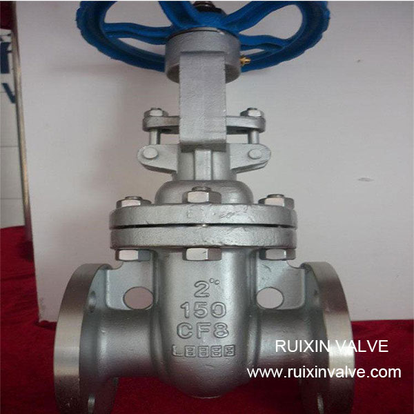 API 600 Stainless Steel CF8 CF8M Gate Valve Flange End